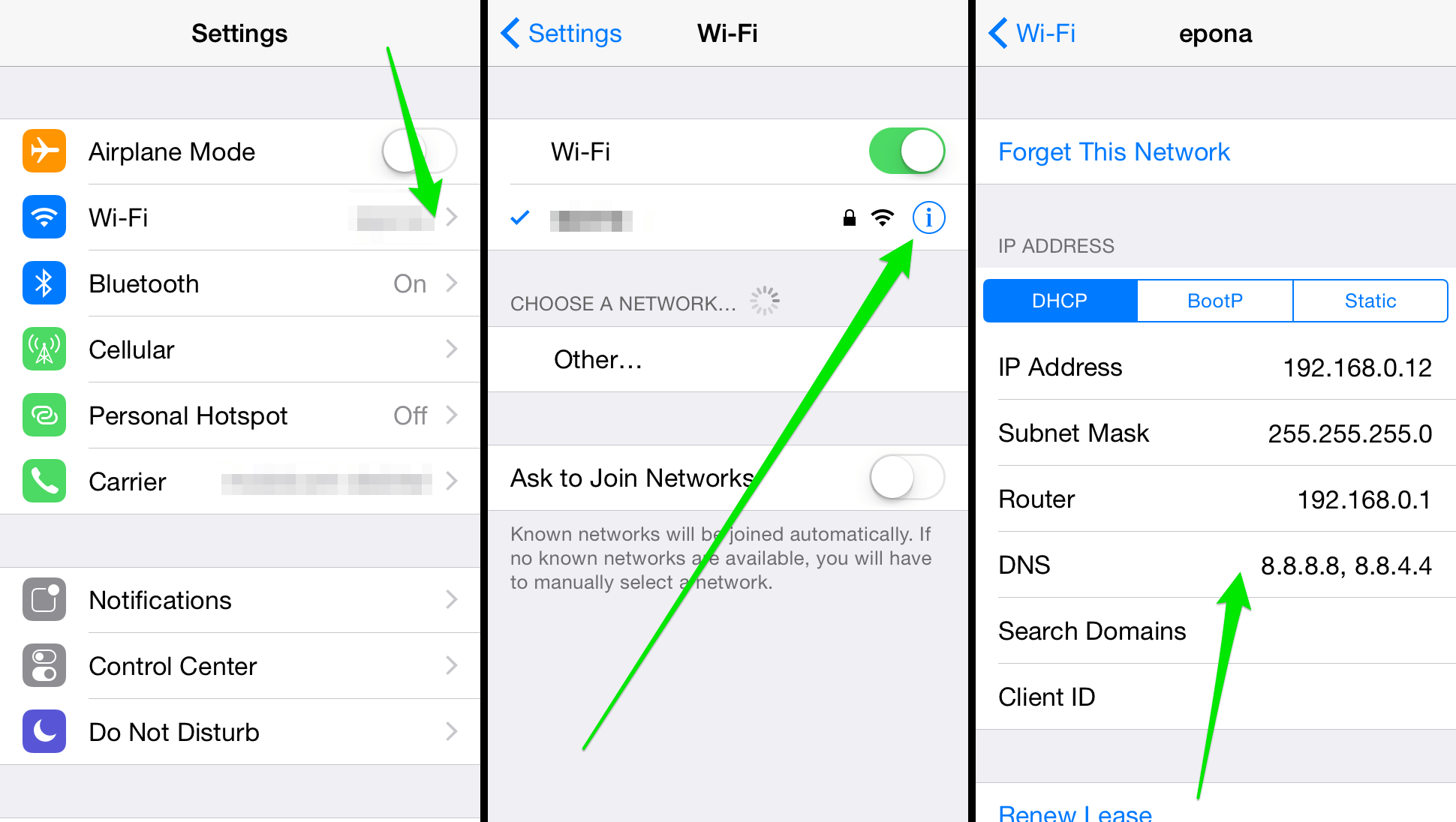 Dns замена дисплея iphone