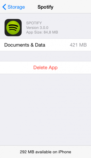How to delete an iPhone app
