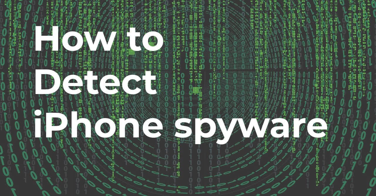 how to check an iphone for spyware