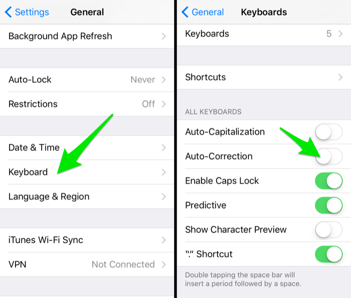 How To Turn Off Auto Correct On IPhone