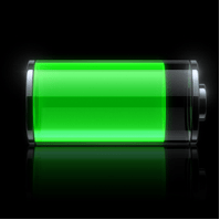 iPhone battery icon