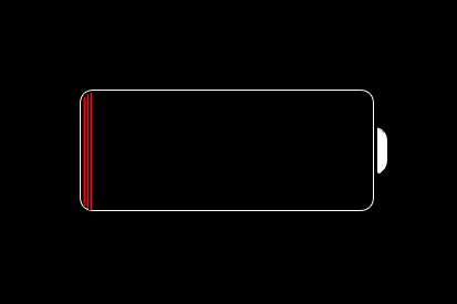 iPhone battery warning