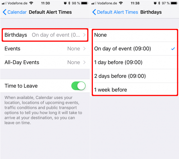 How To Set iPhone Birthday Reminders