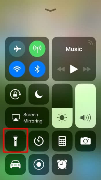 Use iPhone Flash as Flashlight