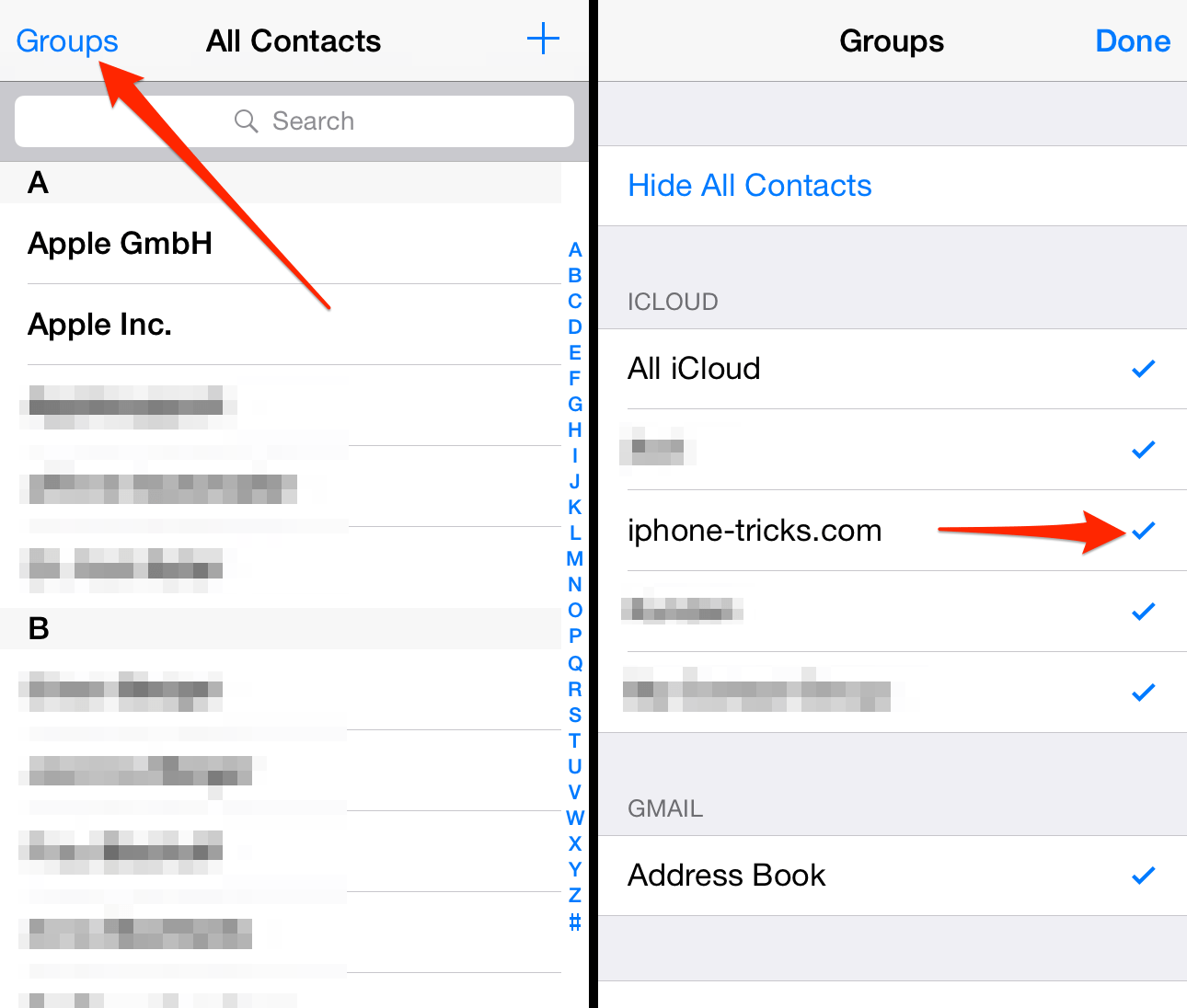 How to easily create or delete Contact groups for iPhone ...