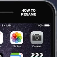 How To Change Your iPhone Name