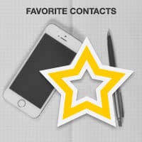 Getting More out of iPhone Favorite Contacts