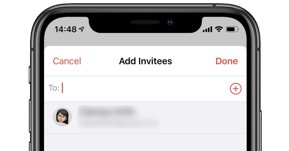 How To Share Calendar Event On iPhone
