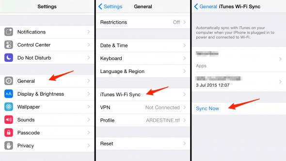 How To Sync Your IPhone With ITunes Wirelessly With Wi-Fi