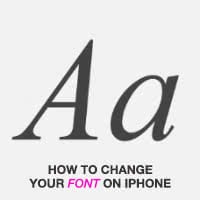 How to Change Font on iPhone using AnyFont