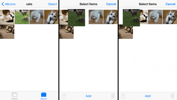 how to organize photos in iPhone albums