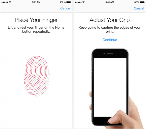how to set up Touch ID on iPhone