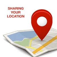 Share Location on iPhone