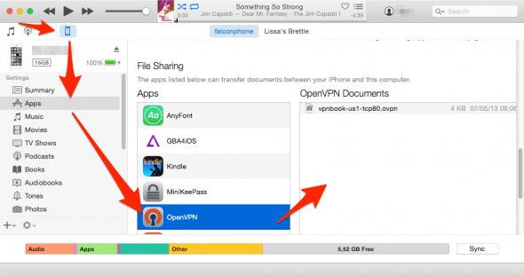 how to transfer a certificate to your VPN client