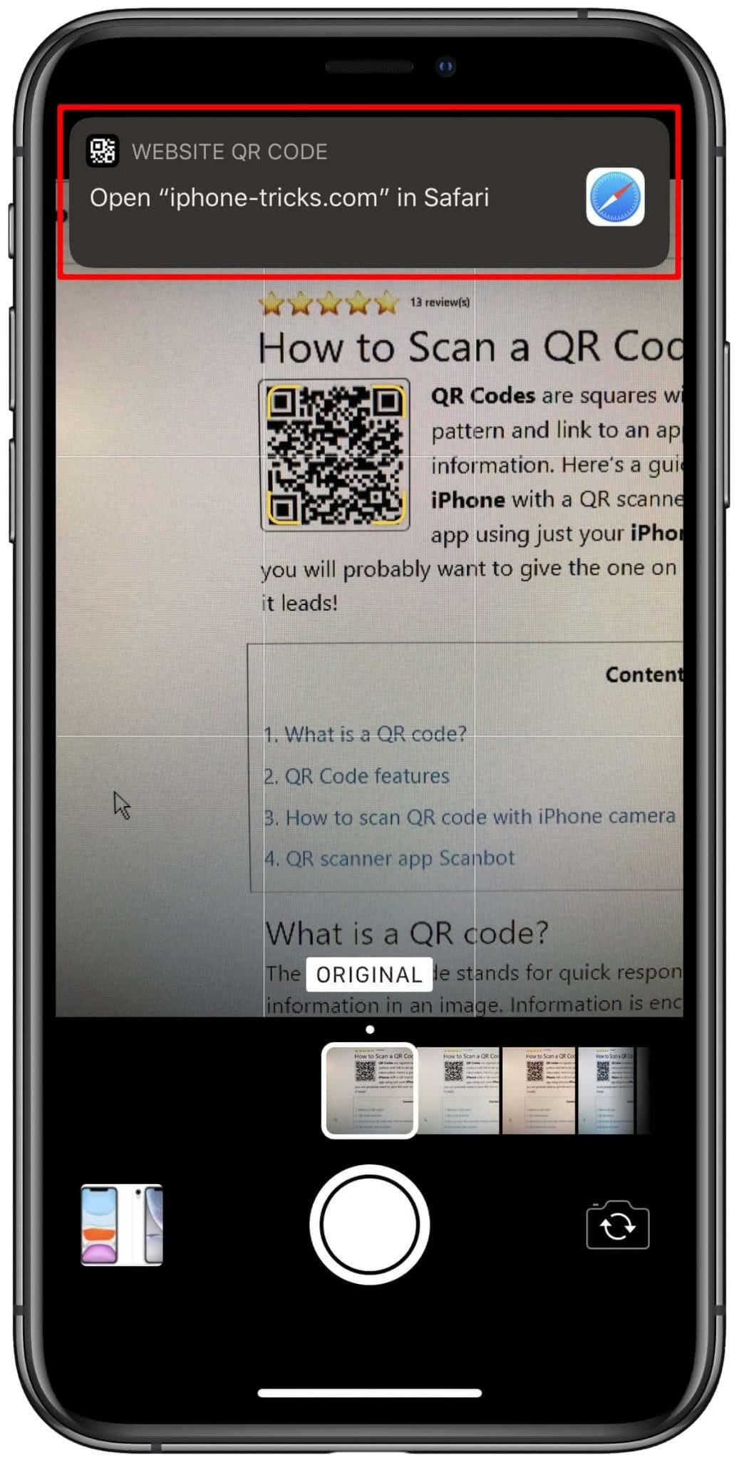 How to Scan a QR Code on Your iPhone