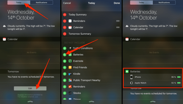 How To Check Apple Watch Battery Percentage on iPhone iPhone