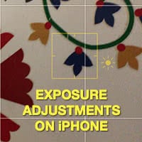 iPhone Camera App: How to Change Exposure / Brightness