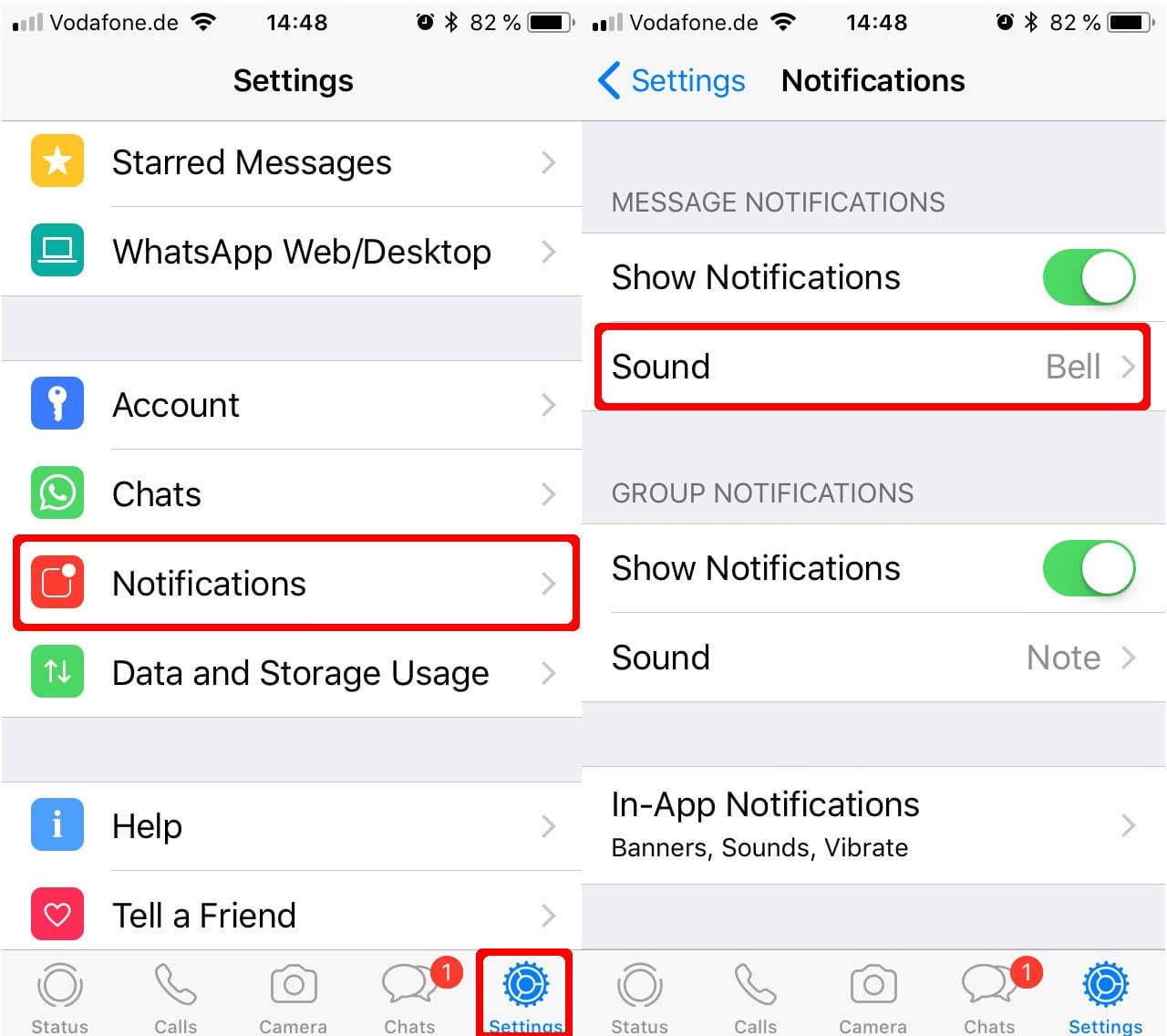 How To Change Whatsapp Notification Sound