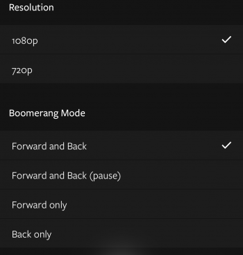 boomerang hidden settings 1