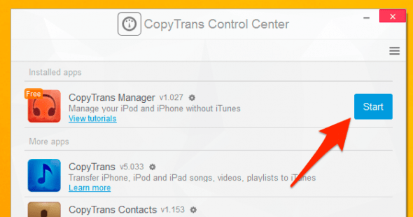 copytrans manager