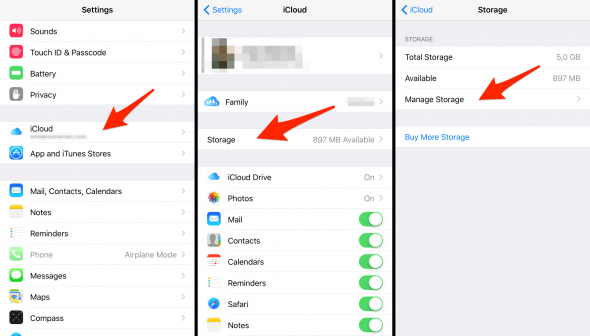 how to manage your iCloud storage