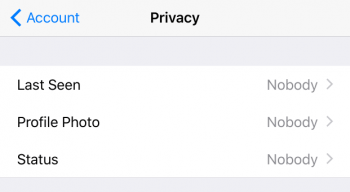 WhatsApp group chat privacy