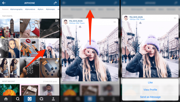 how to preview an image on instagram