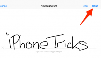 how to create a new signature