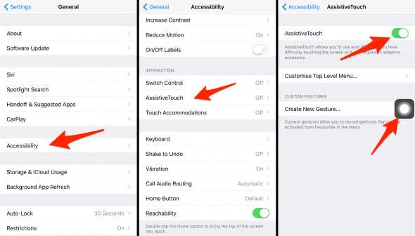 how to enable assistivetouch