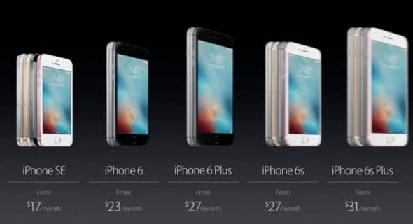 iPhone se pricing