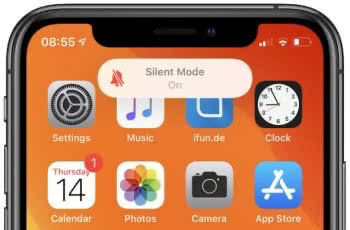 Silent Mode on iPhone
