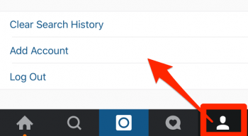 how to add a secondary instagram account
