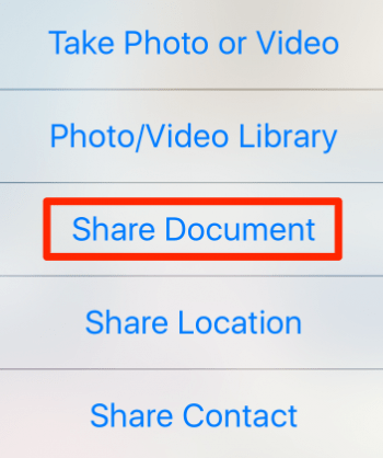 share document