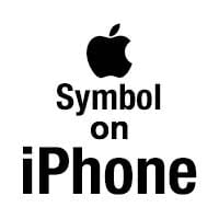 iphone logo copy and paste