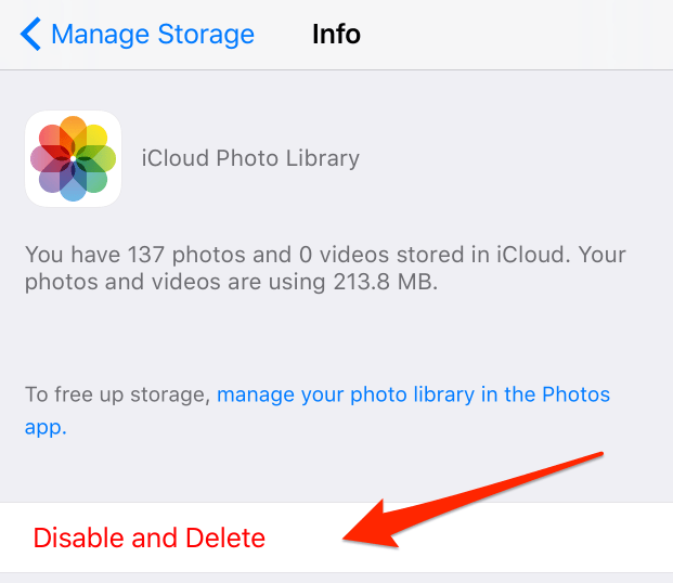 How To Delete ICloud Photo Library To Free Up Space