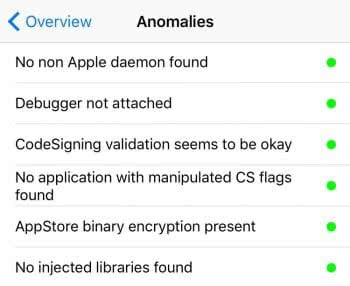 iPhone Virus Scan & Malware Check: SysSecInfo App