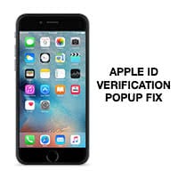Apple ID Verification Popup: How to Fix