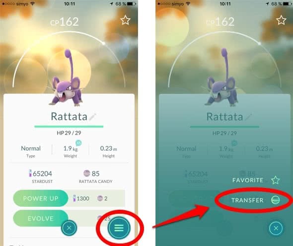 how-to-transfer-pokemon-go