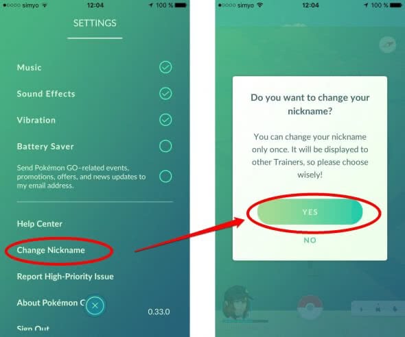 How To Change Your Trainer Nickname in Pokémon GO