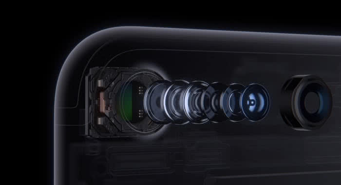 iPhone 7 lens