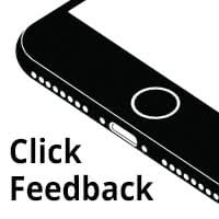 Click Feedback for Home button on iPhone 7
