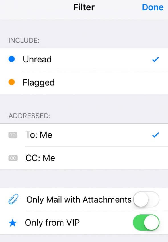 How To Filter Your Emails in the Mail App