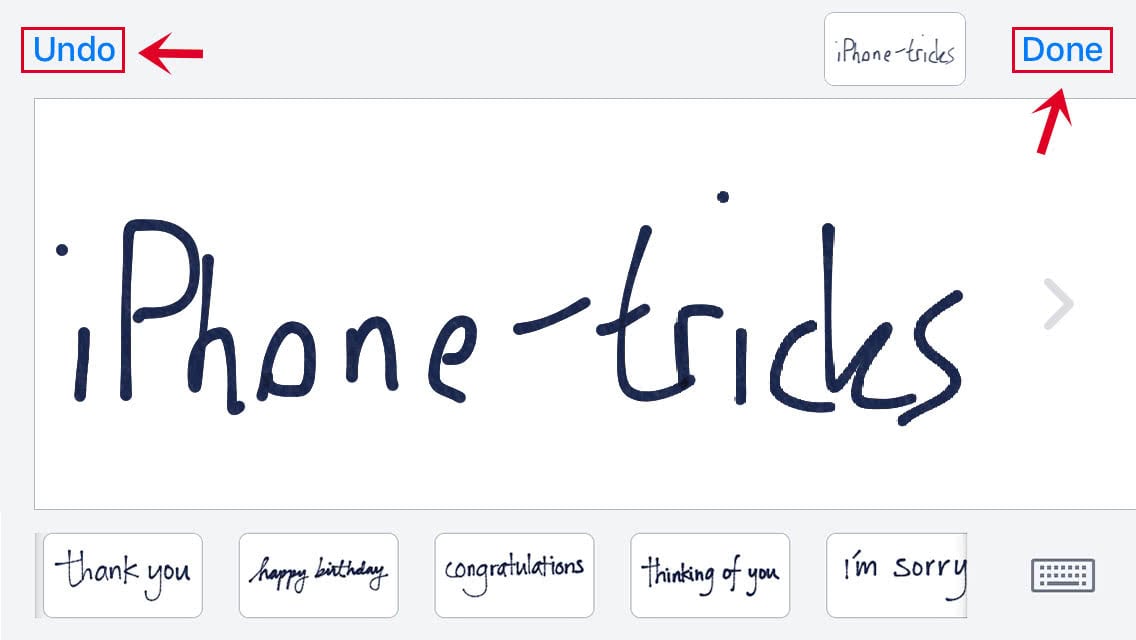 Write Your Messages In Handwriting On Your iPhone
