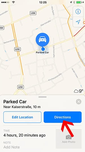 find-your-parked-car-with-the-maps-app