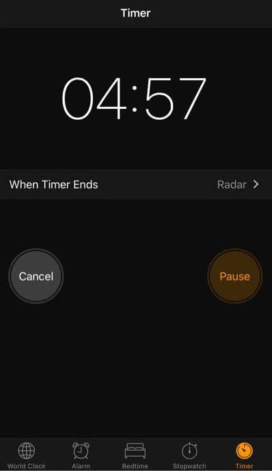 3D Touch Timer app