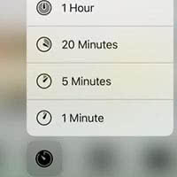 How To Change The iPhone Timer with 3D Touch