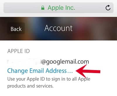 how to remove email address from mac mail