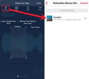song ringtones without app installation