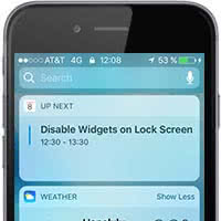 Disable iPhone Widgets On Lock Screen