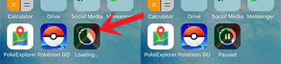 Pausing an app download in iPhones without 3D Touch